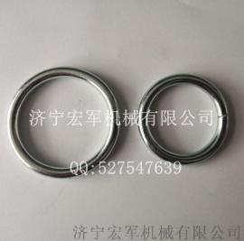 5*50电镀锌焊接圆环、铁环、不锈钢吊环