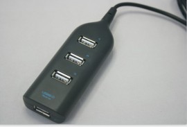 排插HUB USB集线器 扩展器 分线器 一拖四口