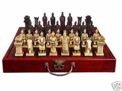 中国古典骨雕国际象棋