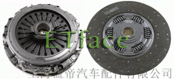 ETface离合器总成 沃尔沃离合器套件 离合器片 离合器压盘 盖总成 从动盘总成 400离合器 clutch kits 3400700360