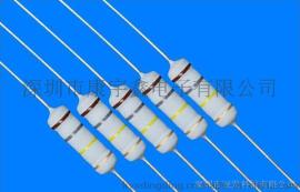 深圳厂家生产插件电阻/绕线电阻器KNP/RX211/2W1W2W3W5W7W10W100R68R20R